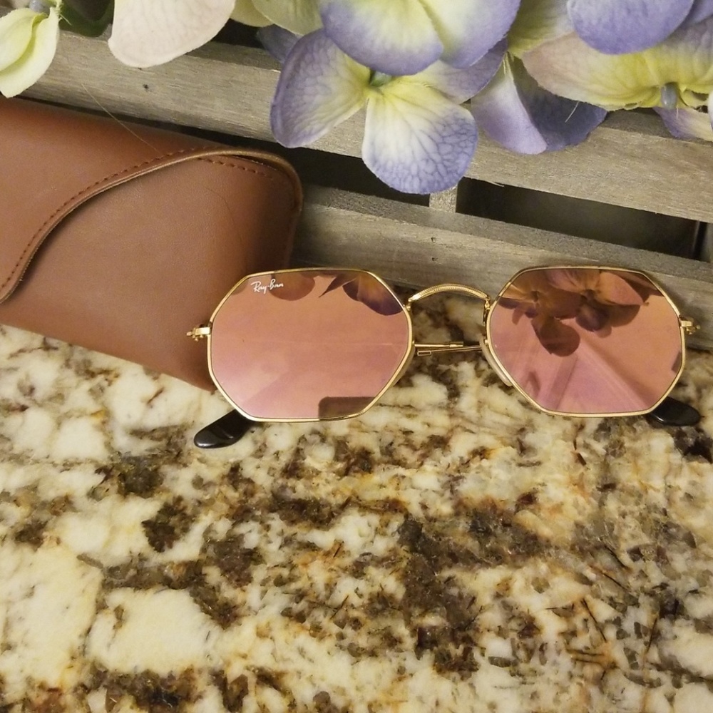 Brand new ray ban hexagonal sunglasses 😎